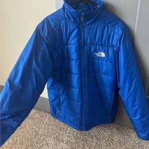 The North Face - Men’s Blue Puffer Jacket (M)